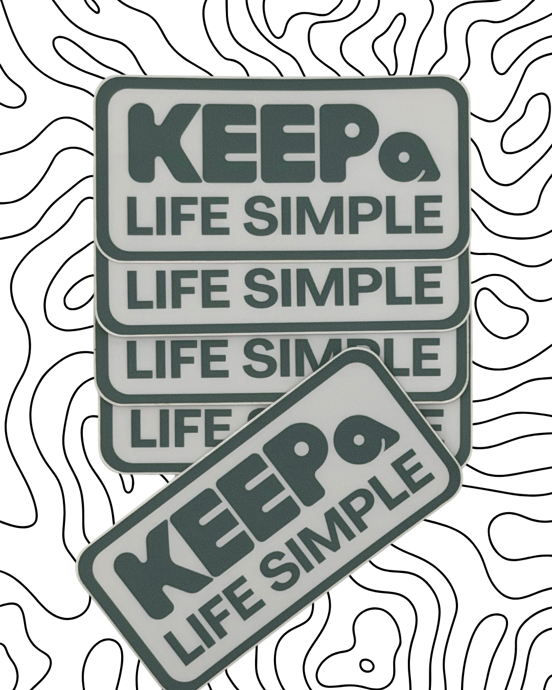 KEEPa Life Simple Stickers